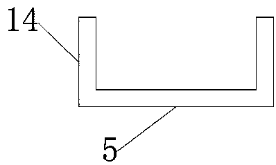 Slide-type grain dropping device of grain drying machine