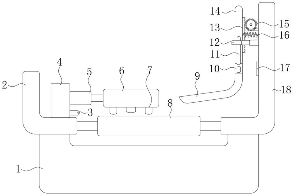 Cloth crimping device