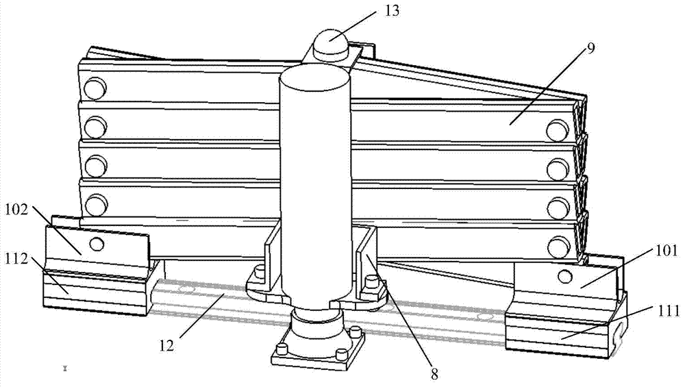 A three-degree-of-freedom lifting device directly driven by a hydraulic pump