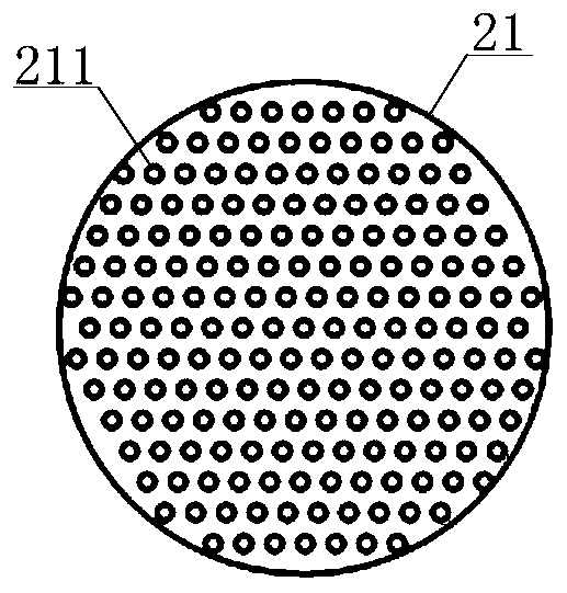 Hand skin-protecting instrument based on fluidized bed principle