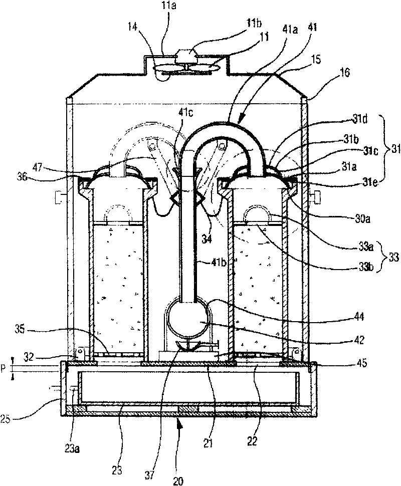 Warm-air heating machine