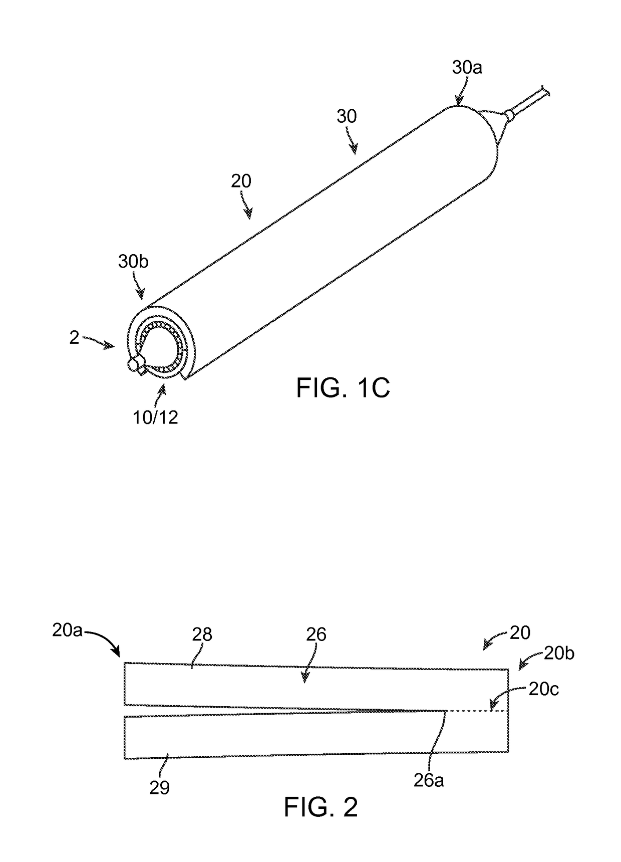 Clip sheath for a polymer scaffold