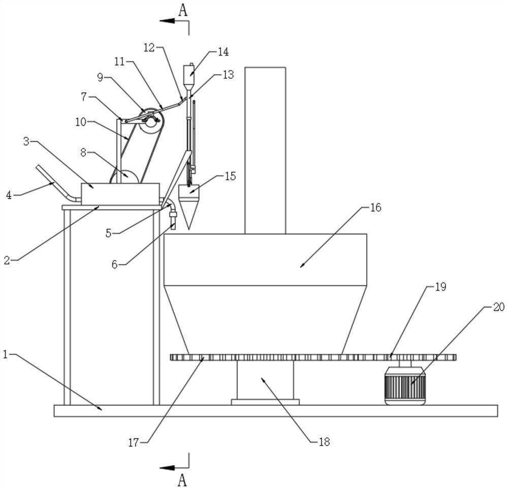 A geothermal water thermal energy reference device