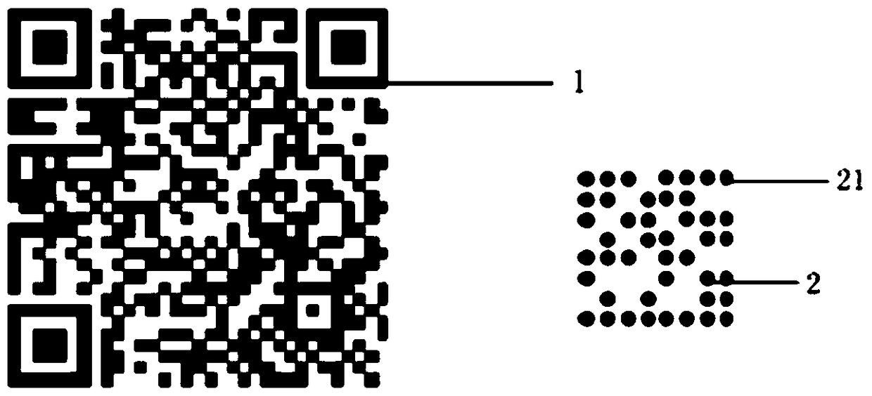 Combined anti-counterfeiting mark based on the same id, and generation method and device