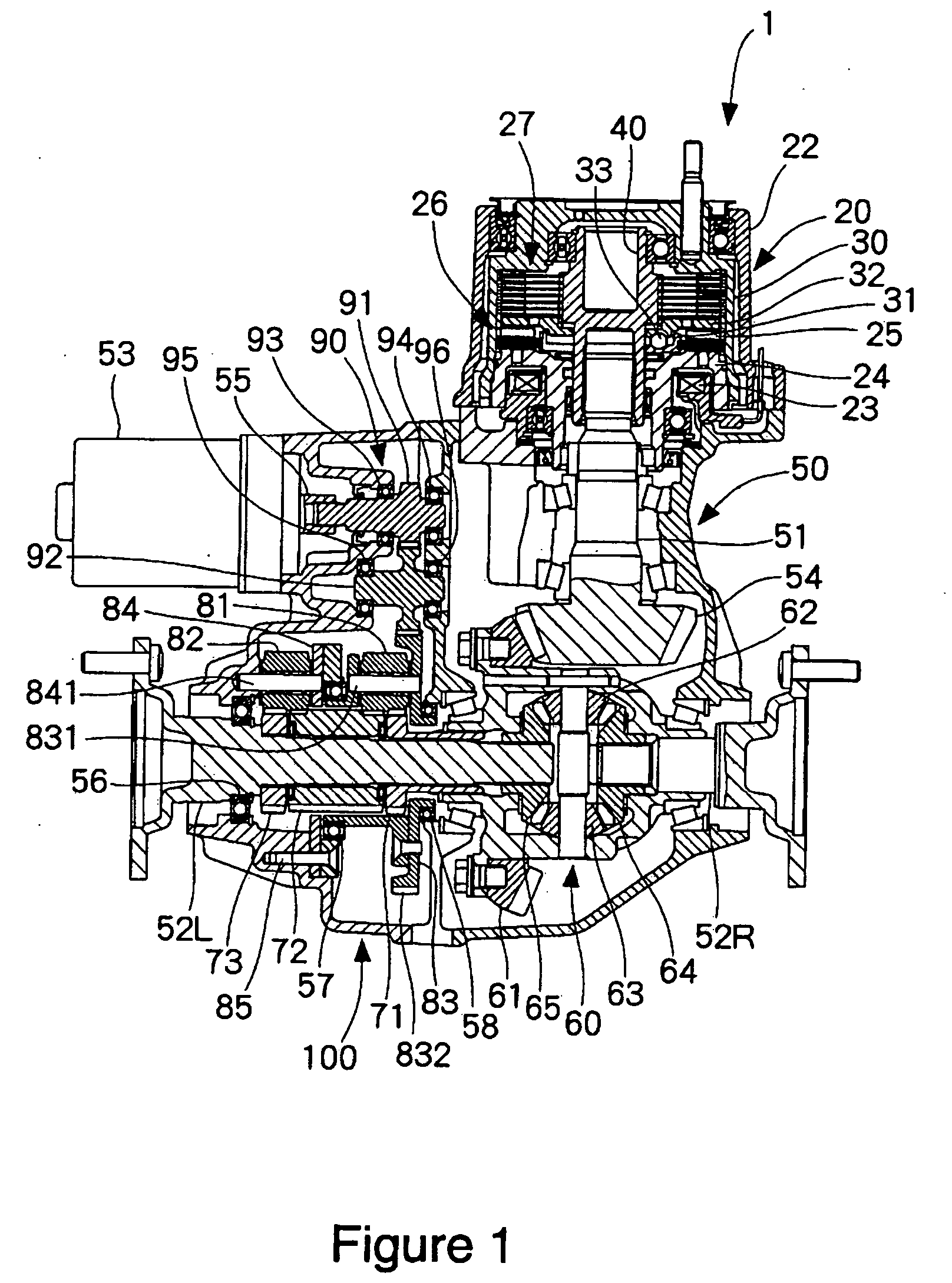 Differential device and drive power transmission unit using the same