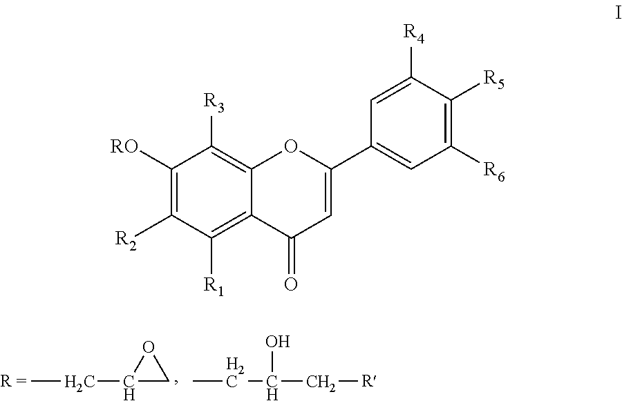 R-(-) / s-(+)-7-[3-n substituted amino-2 hydroxypropoxy] flavones