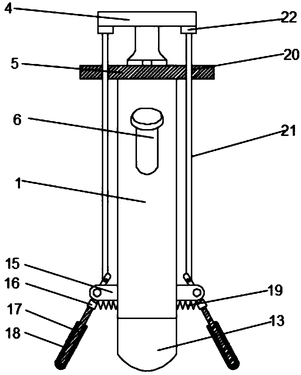 Gynecological disease therapeutic drug injector