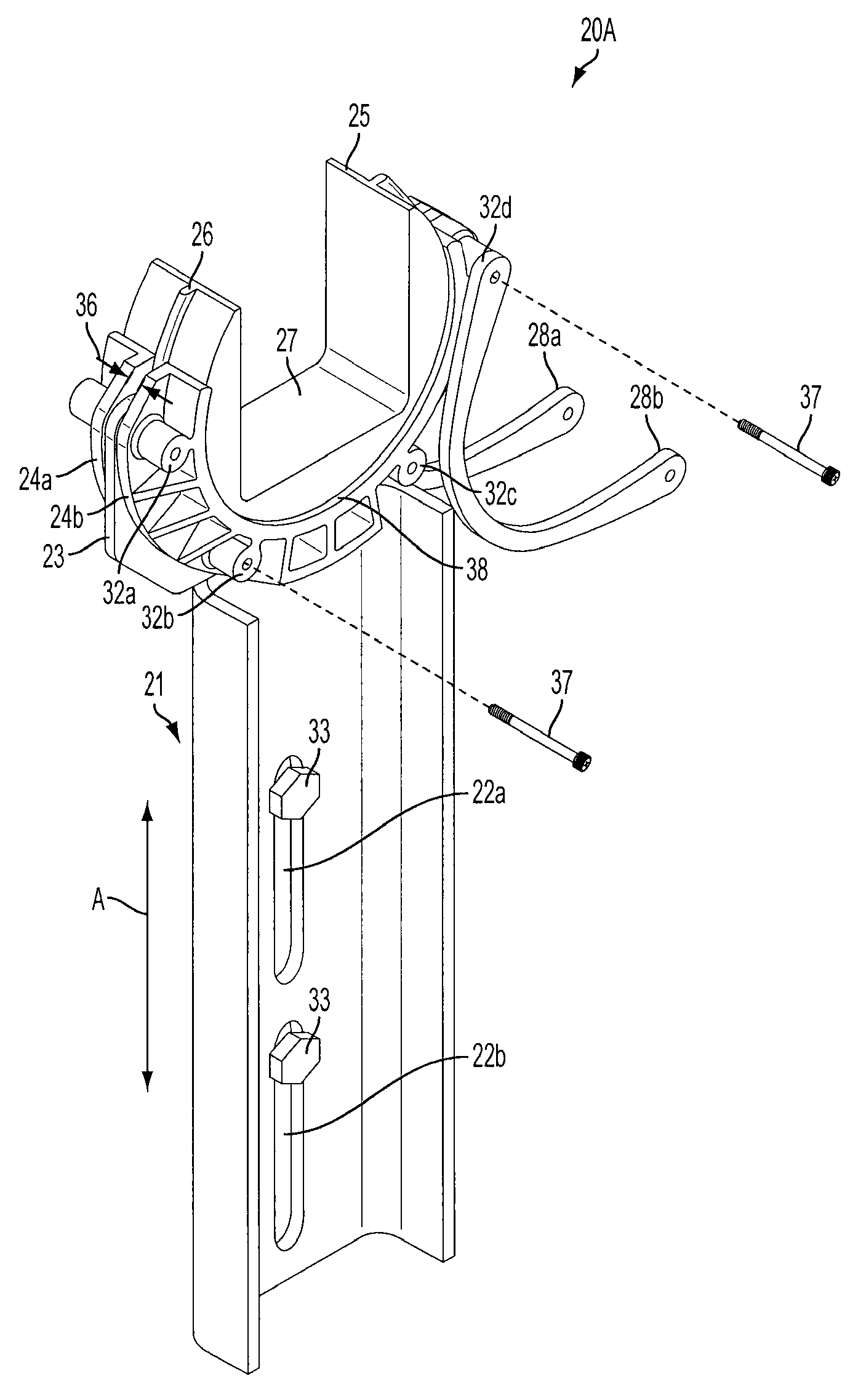 Solar tracking bearing and solar tracking system employing same