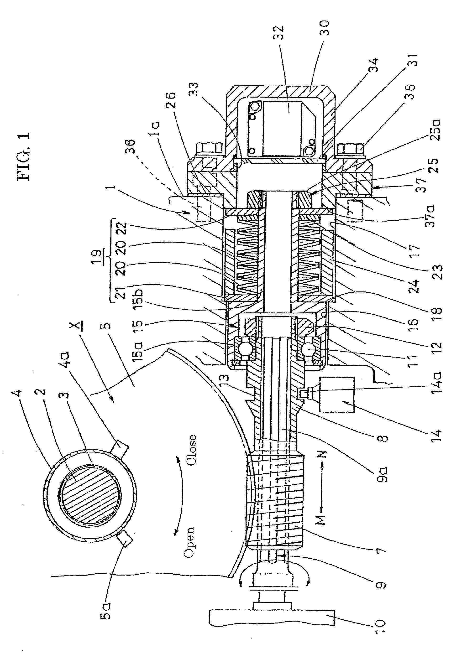 Torque measuring method and apparatus for motor-operated valve