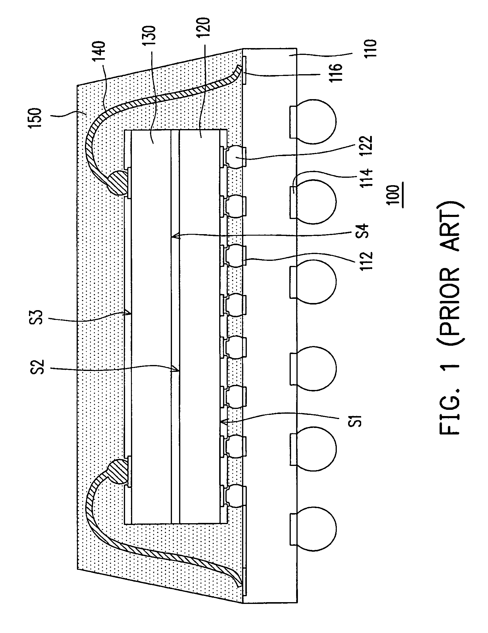 Multi-chip package structure and method of fabricating the same