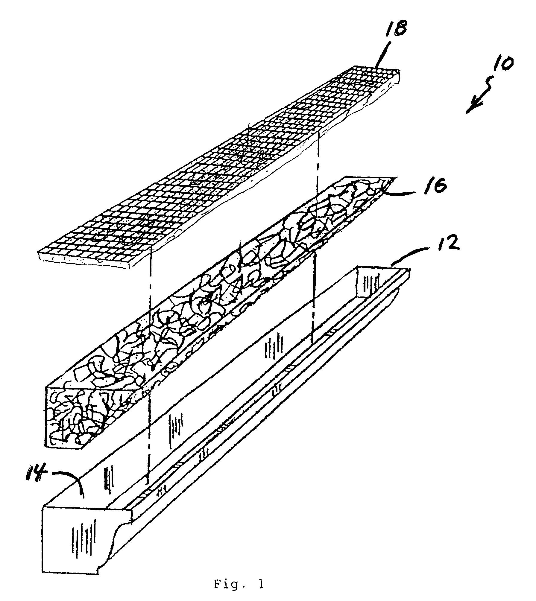 Gutter insert device and method