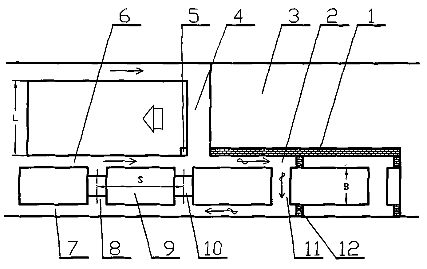 Short-section temporary gob-side entry retaining method