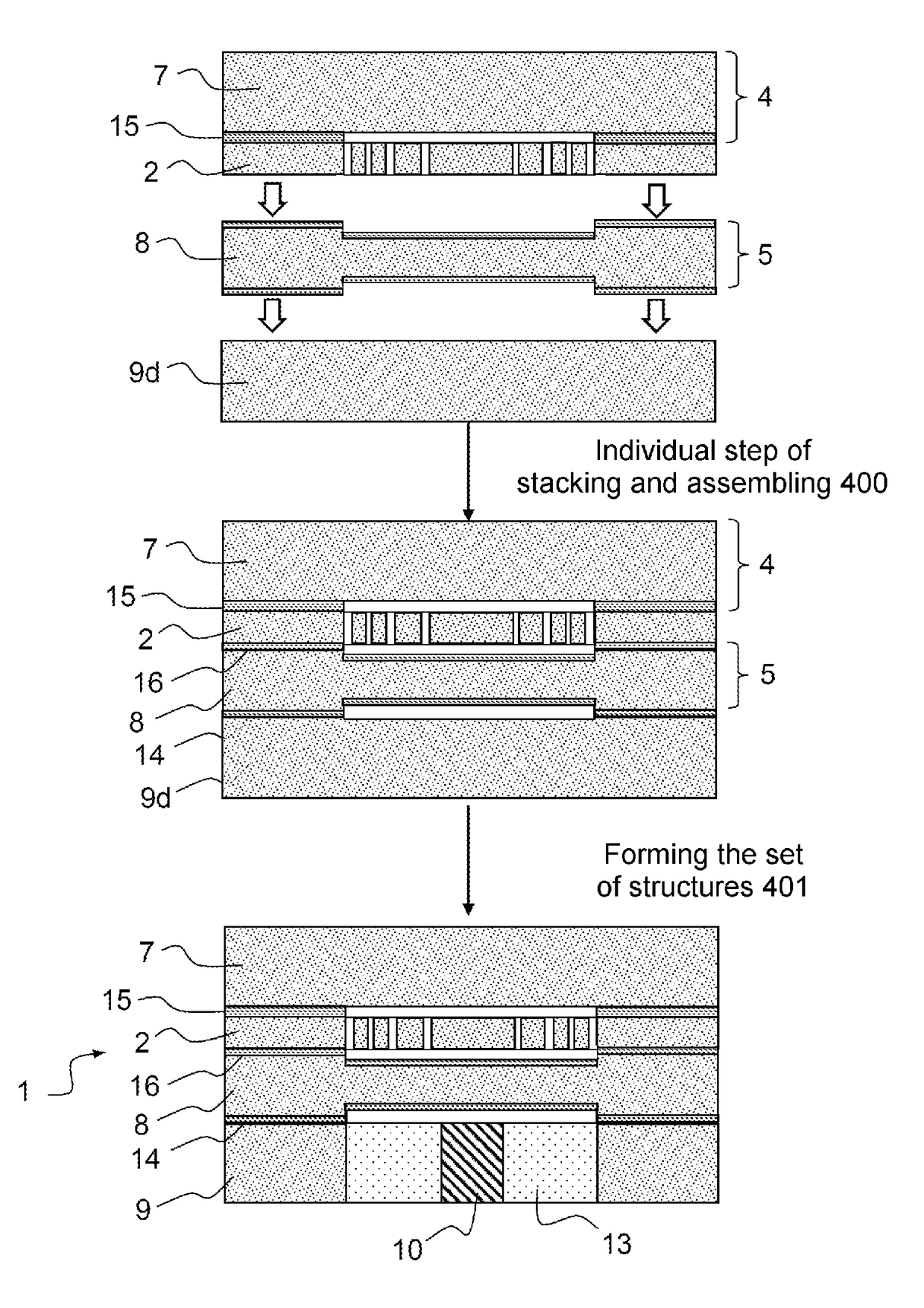 Microelectromechanical system and fabricating process