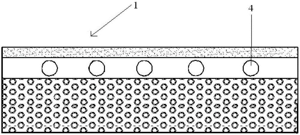 One-way guide water brick, two-way guide water brick and ground pavement structure using the same