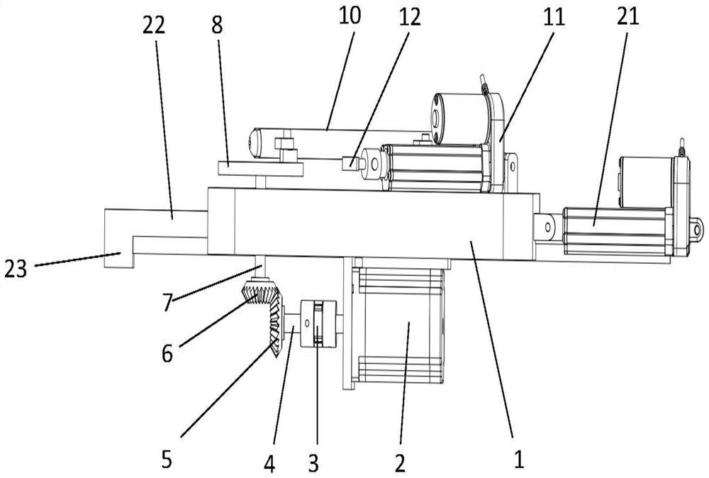 A nozzle adjustment mechanism