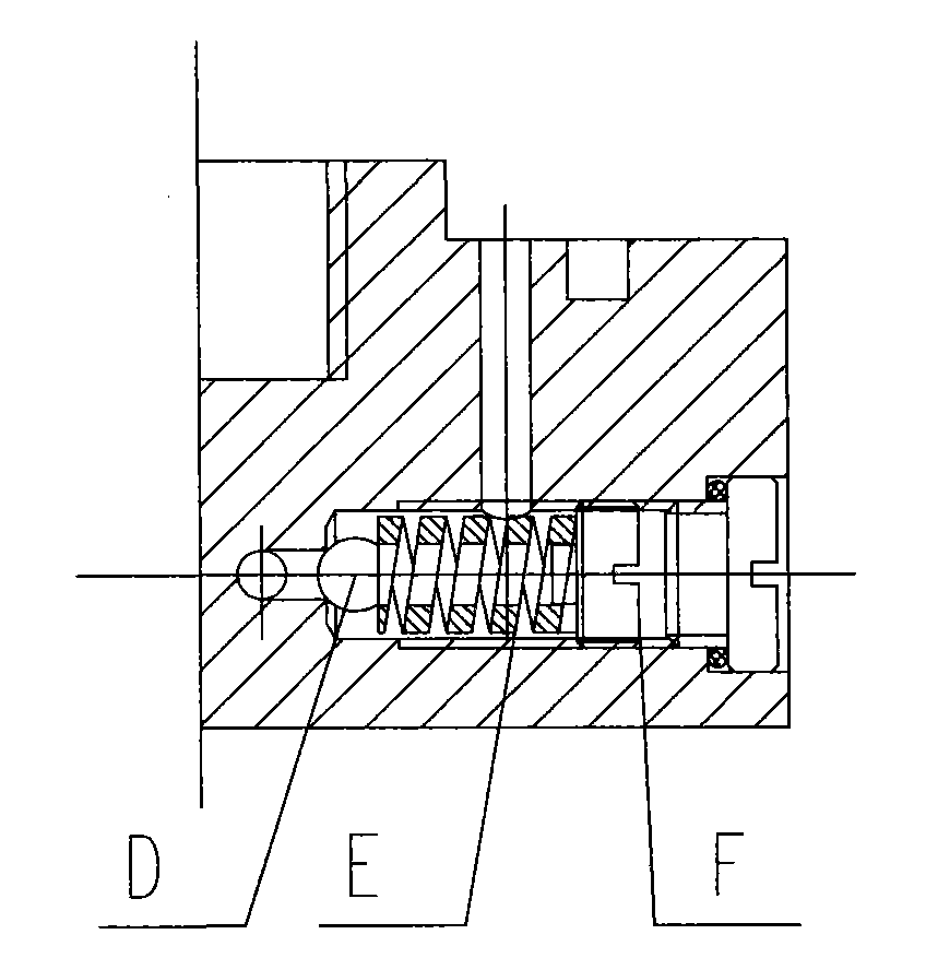 Oil pump device of pipe cutter