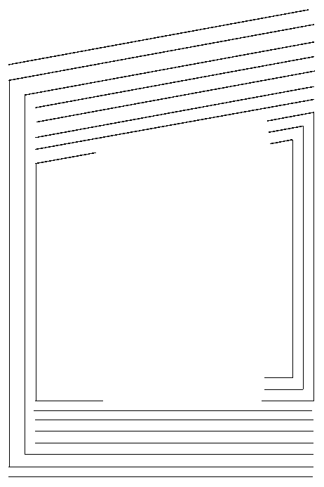 Manufacturing method of UAV non-equal-diameter closed square tubular carbon fiber beam structural parts