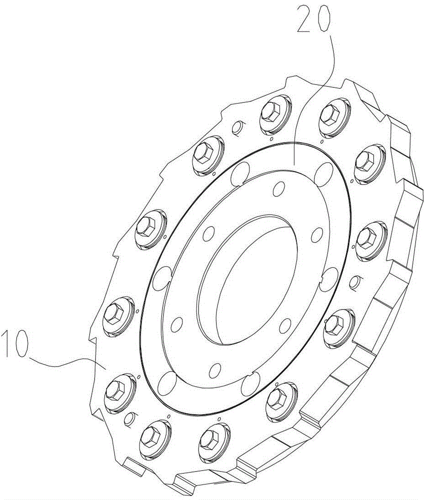 Novel sliding device of auxiliary brake