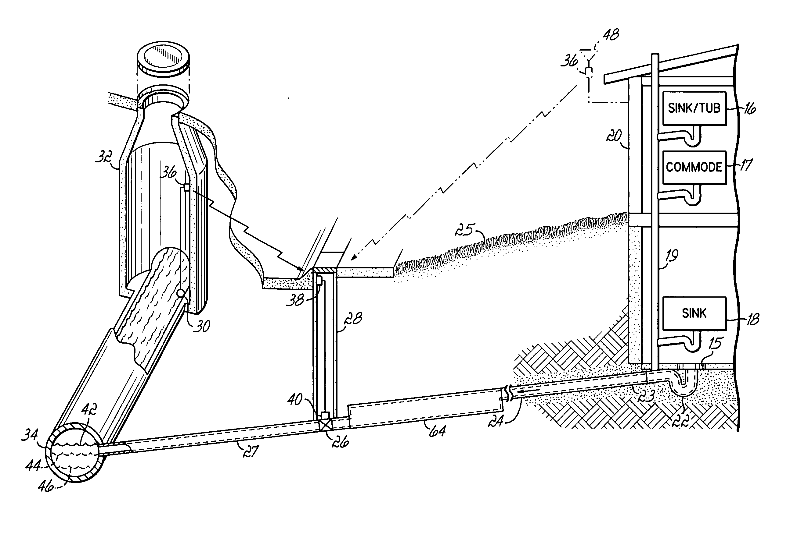 Wastewater control system