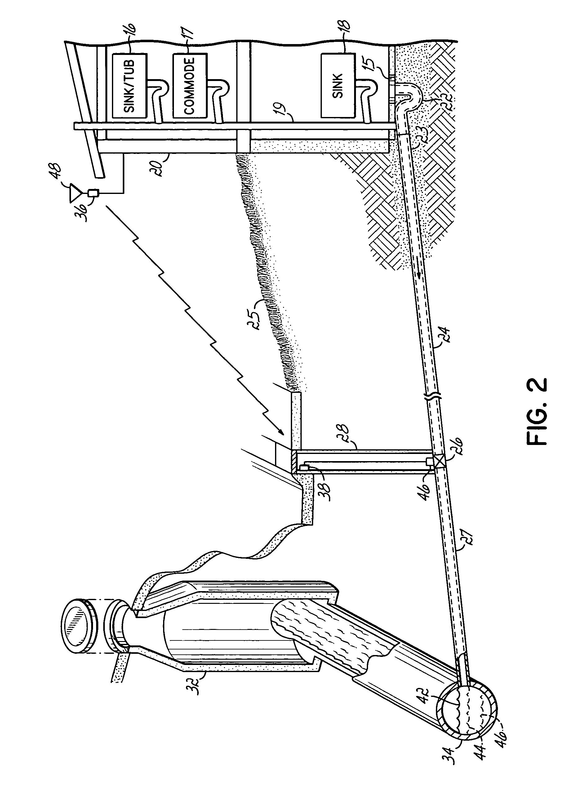 Wastewater control system