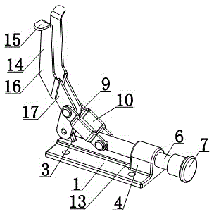 Medical leg supporting mechanism