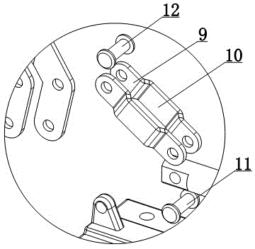 Medical leg supporting mechanism