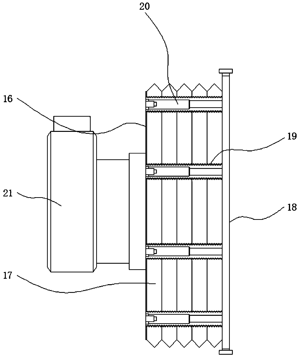 Water circulation filtering device