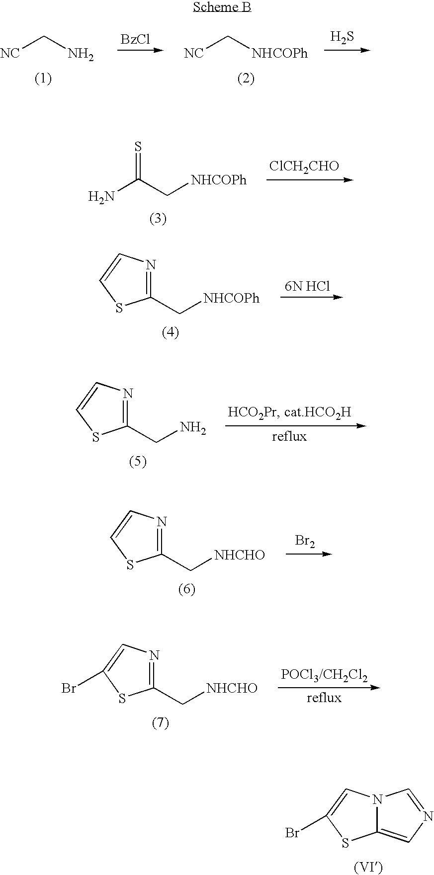Imidazothiazole Derivatives and Process for Producing the Same