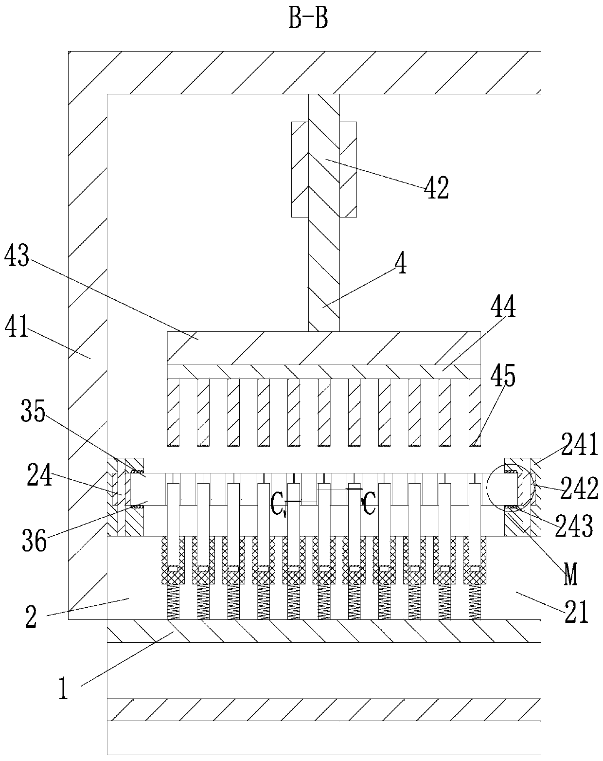 Forming and machining device for transformer heat radiation pipes
