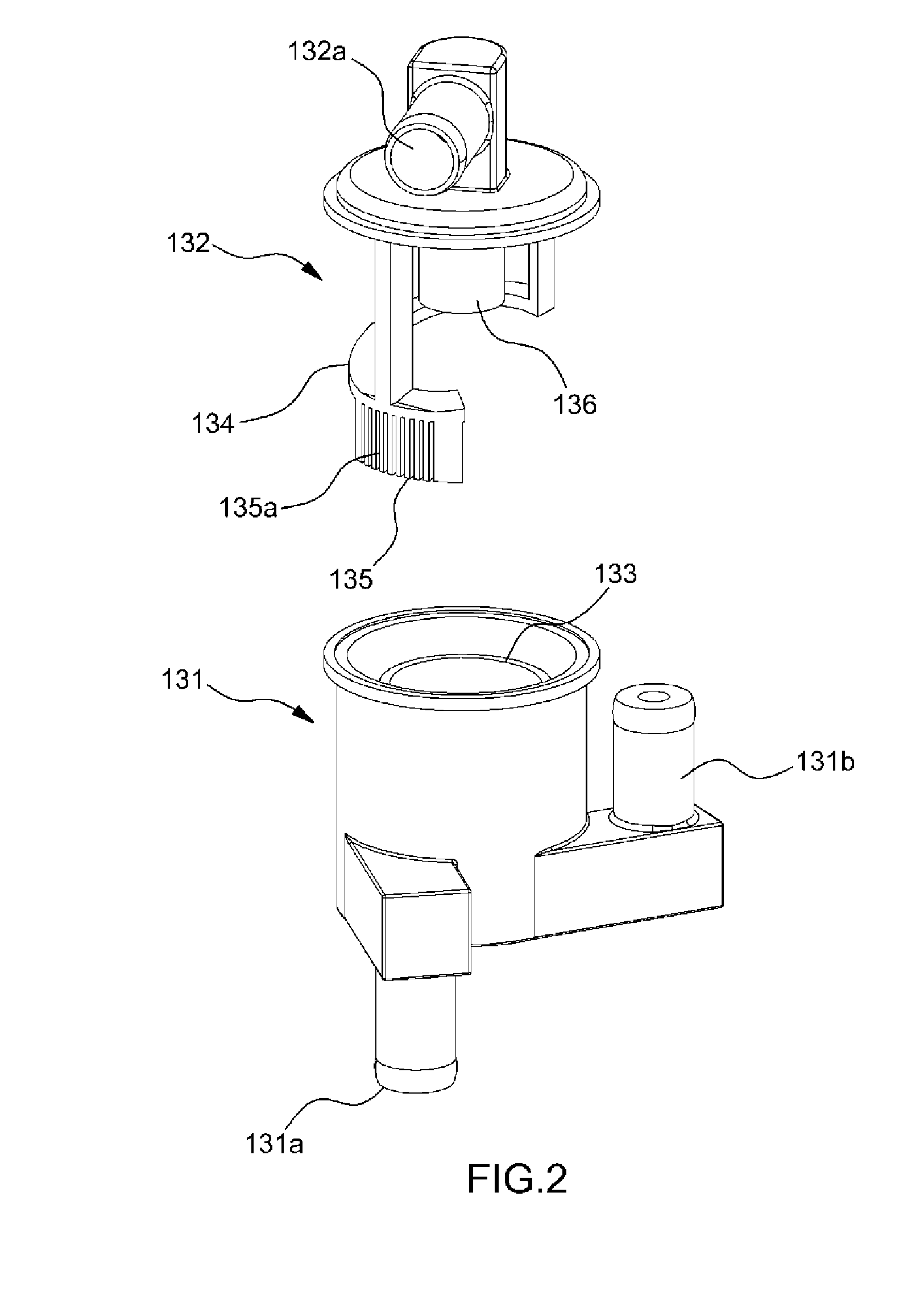 Separator for separating fluid and scr urea injection system using the same