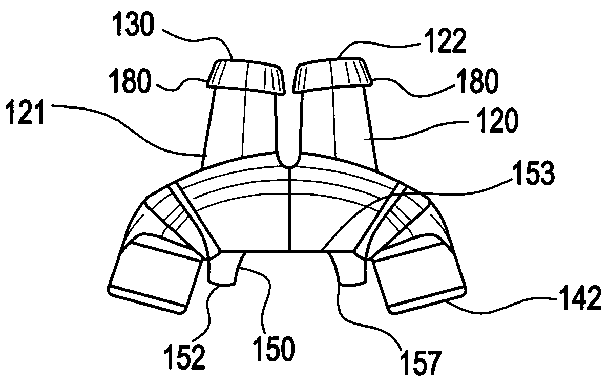 Nasal interface and system including ventilation insert