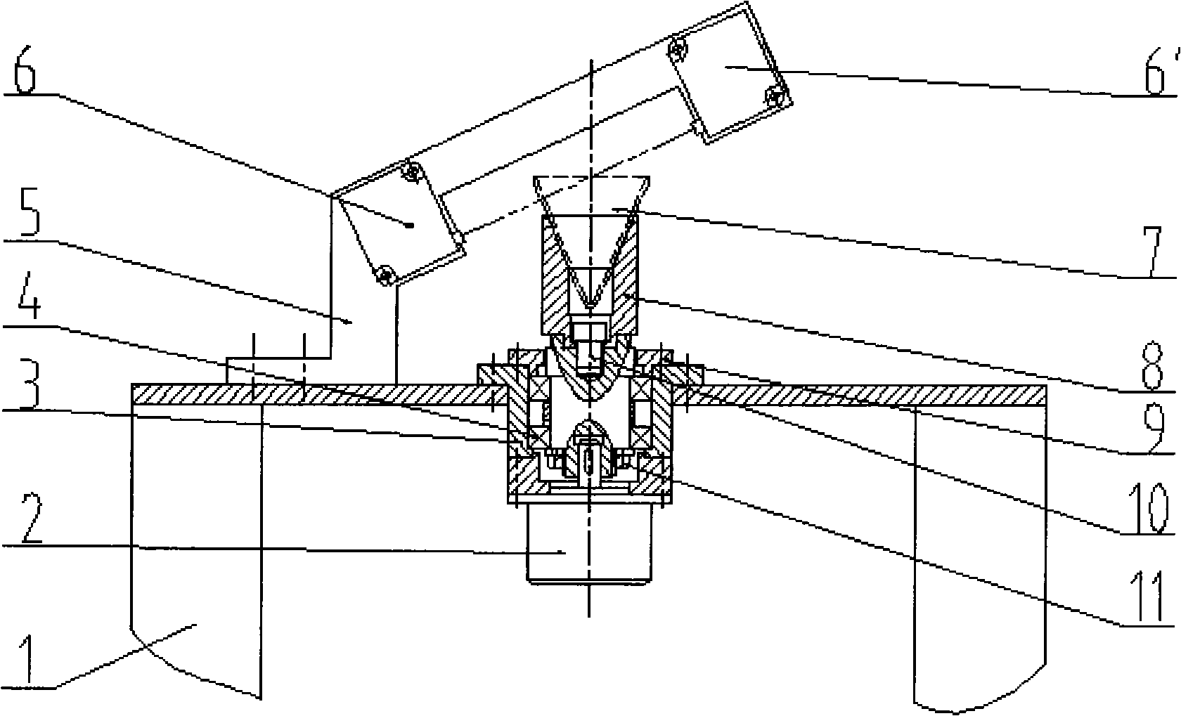 Automatic detection method and device of wall thickness of perforating bullet energy concentrating cover