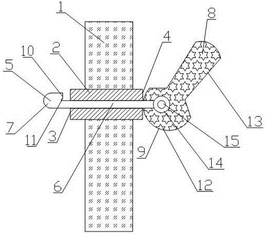 Electrophoretic multifunctional clamp for an automobile three-guarantee part