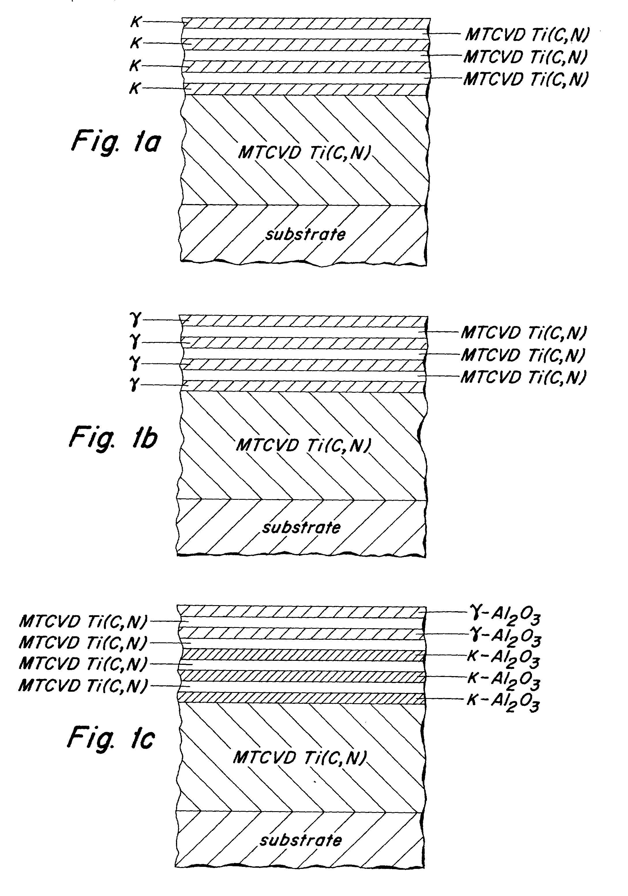 Enhanced A12O3-Ti(C,N) multi-coating deposited at low temperature