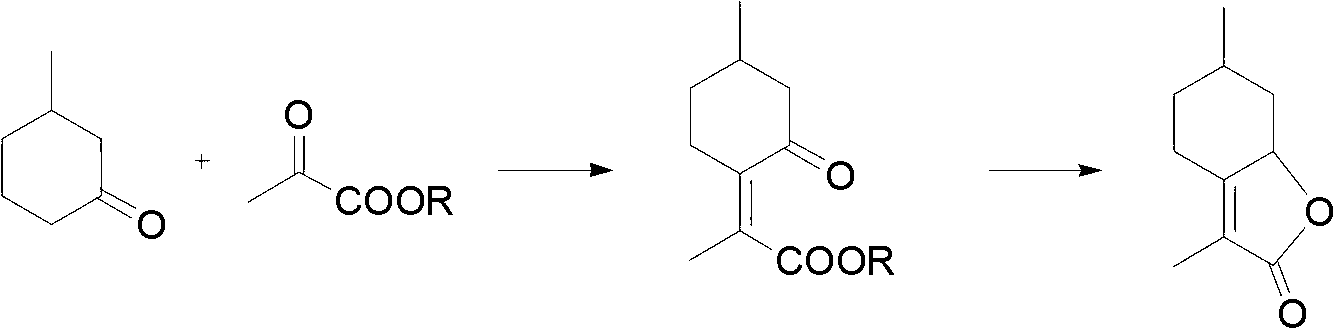 Synthesis method of menthalactone