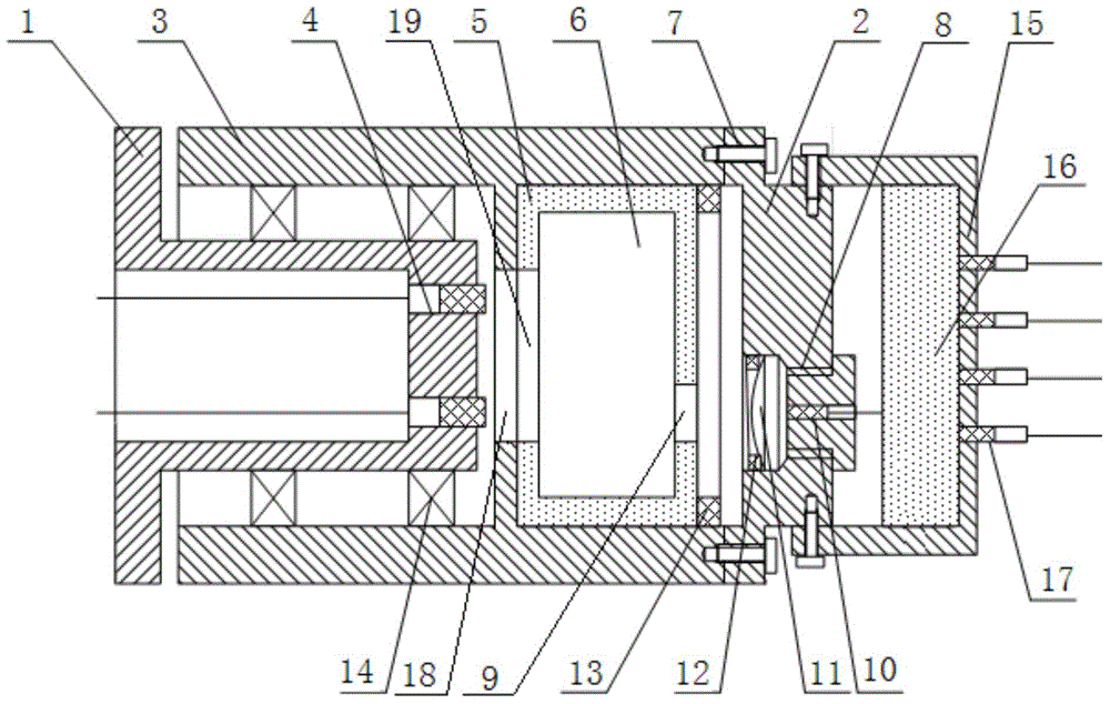 Multichannel optical fiber rotary connector achieving conical refraction