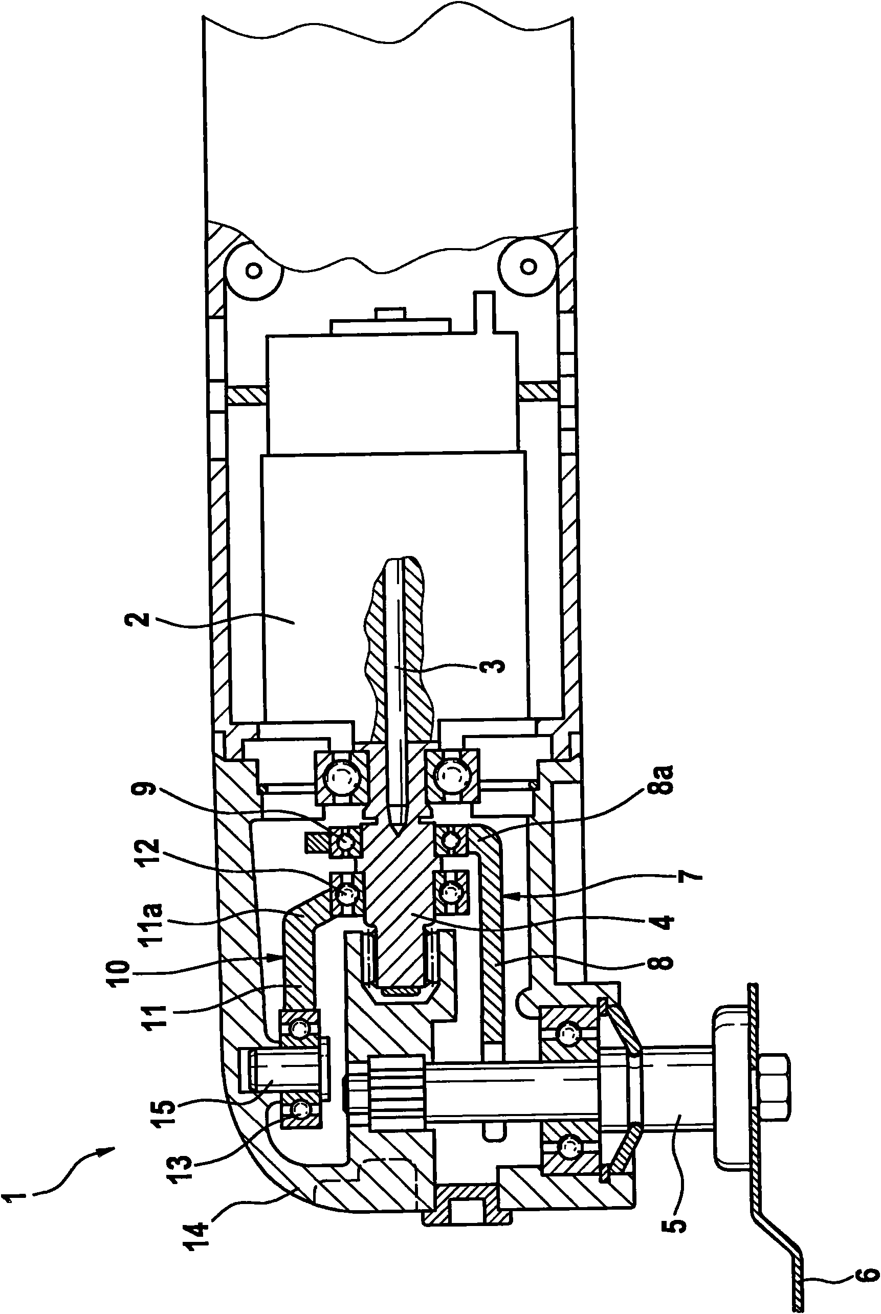 Motor-driven machine tool