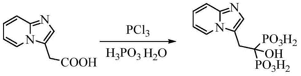 Preparation method of minodronic acid