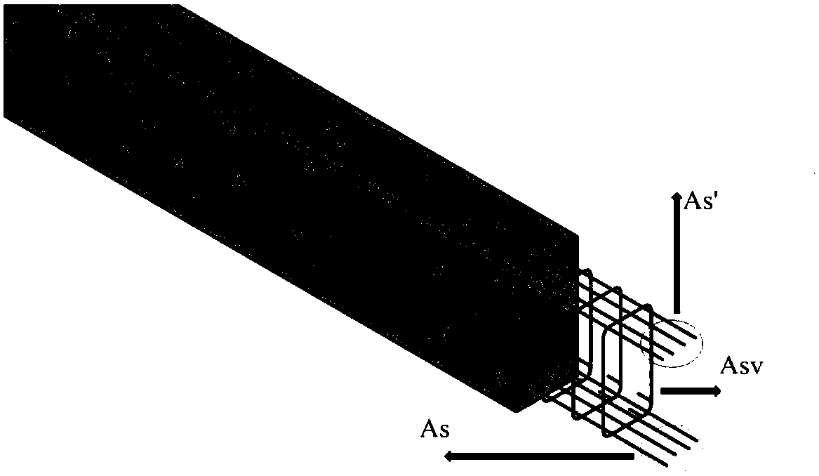 Design method and system for reinforced concrete beam based on building information model