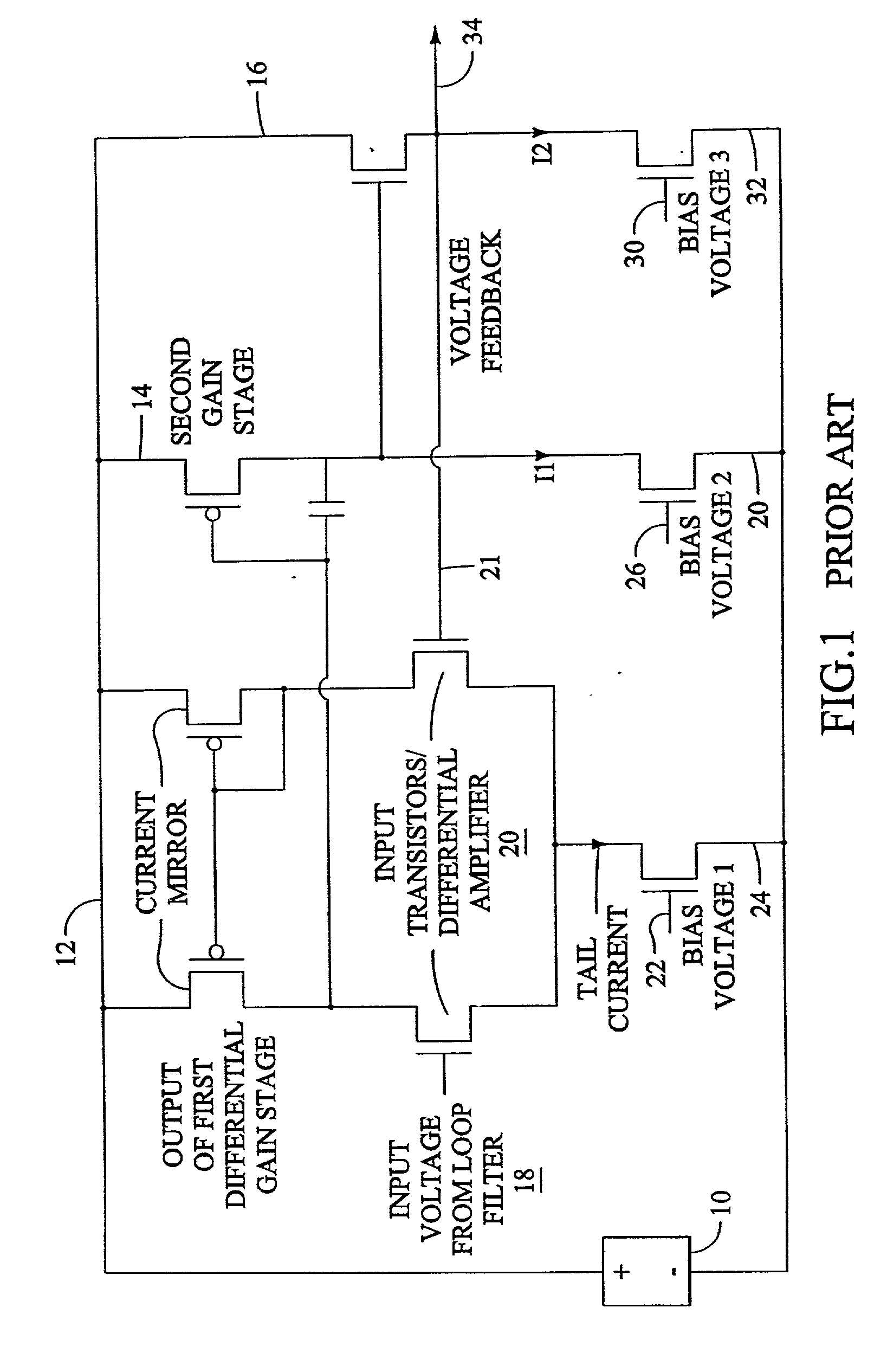 Efficient current feeback buffer