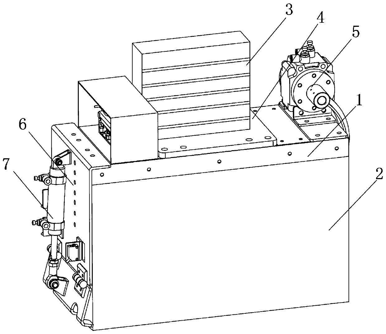 Comprehensive pollutant treatment and purification device