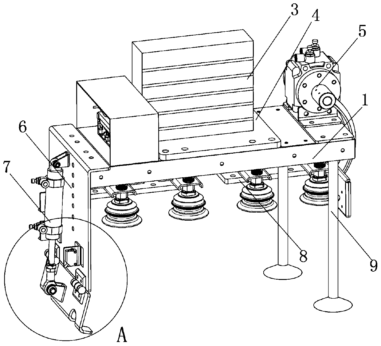 Comprehensive pollutant treatment and purification device