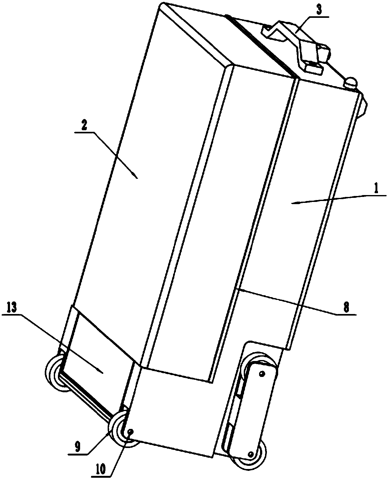 self-propelled suitcase