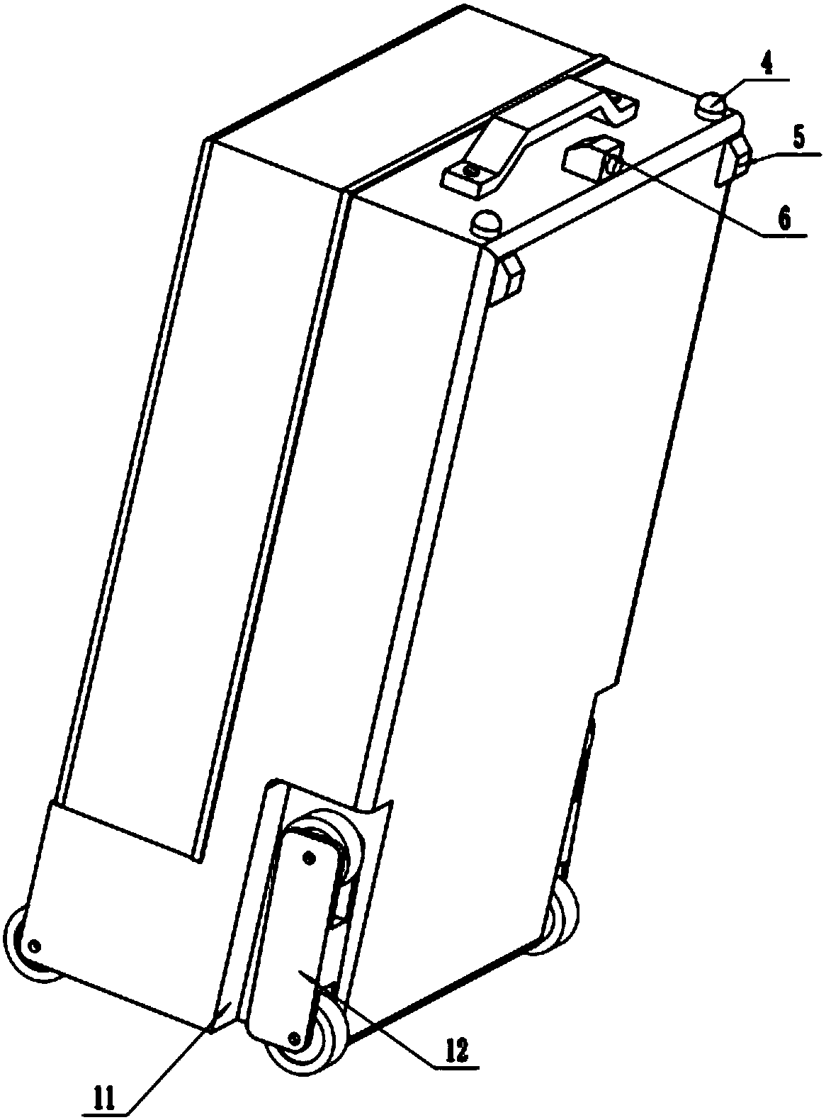 self-propelled suitcase