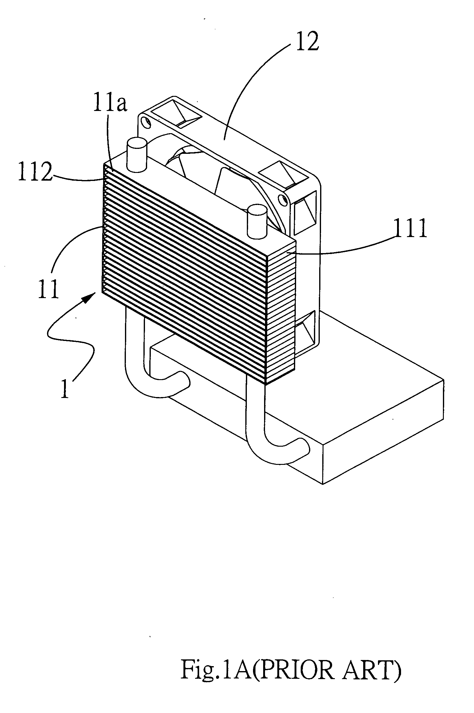 Heat radiating fin assembly and thermal module formed therefrom