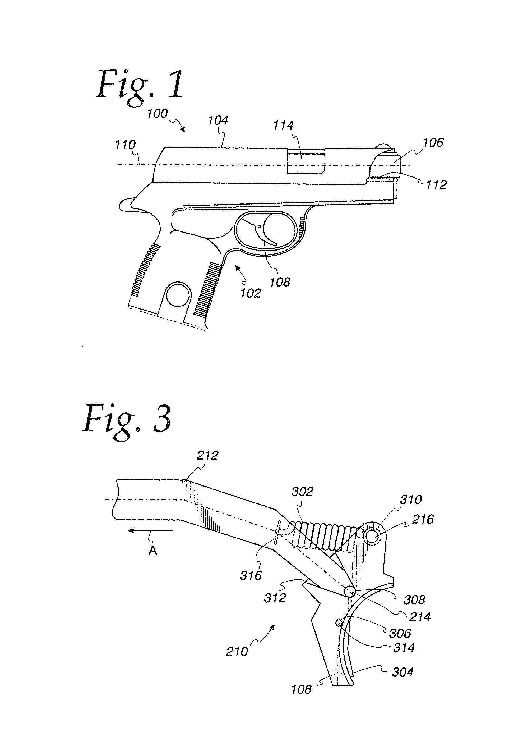 Firing mechanism for a firearm