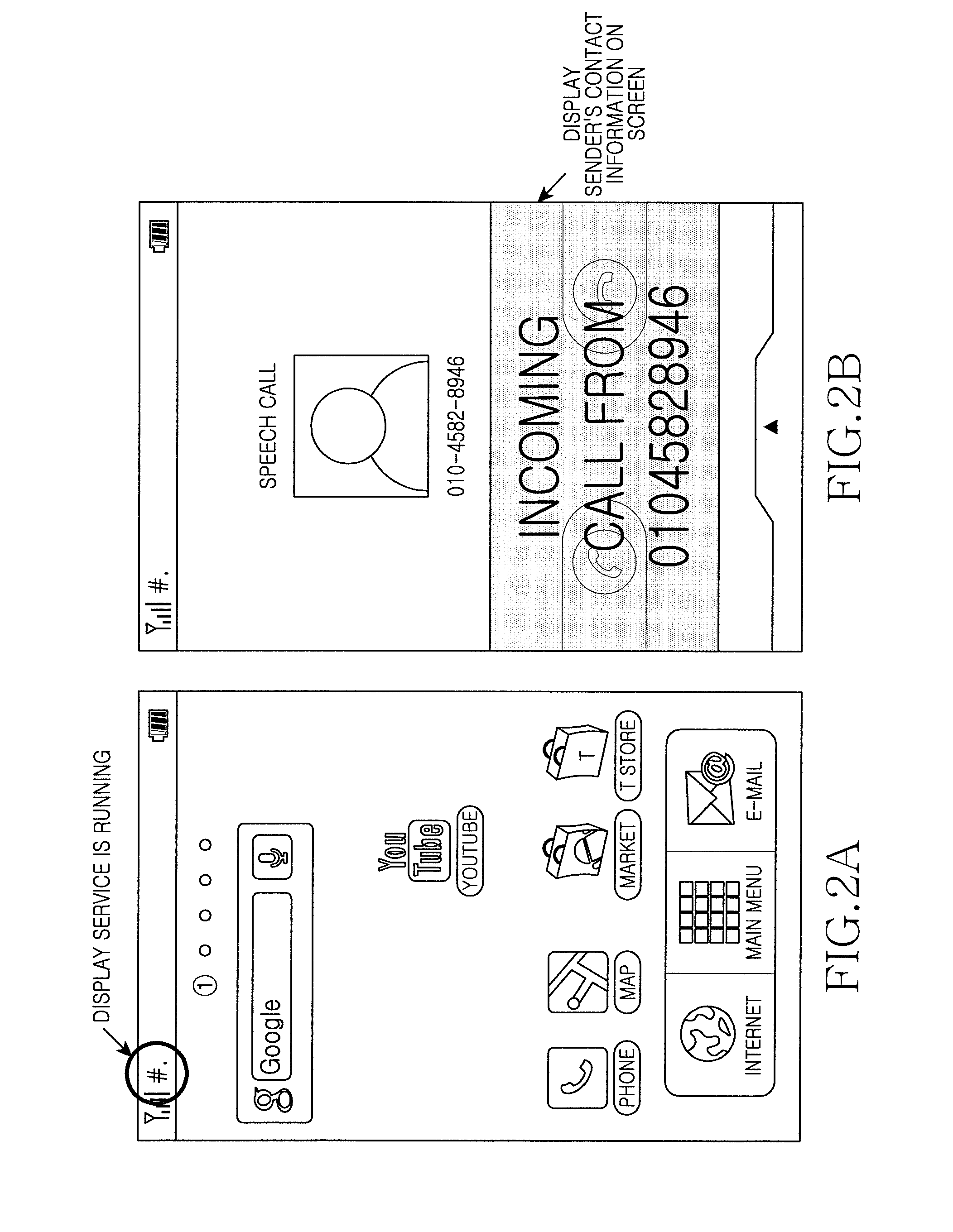 Apparatus and method for providing an interface in a device with touch screen