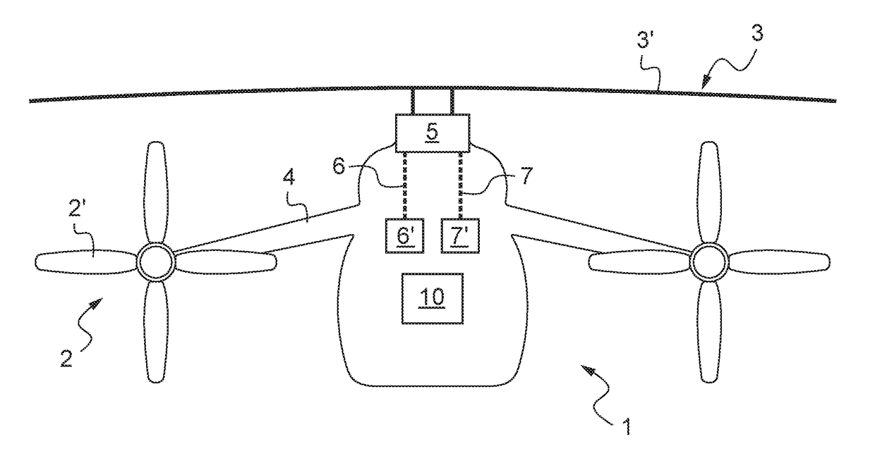 Method for Automatic Piloting of a Rotary Wing Aircraft Having at Least One Thruster Propeller, Associated Automatic Autopilot Device, and Aircraft
