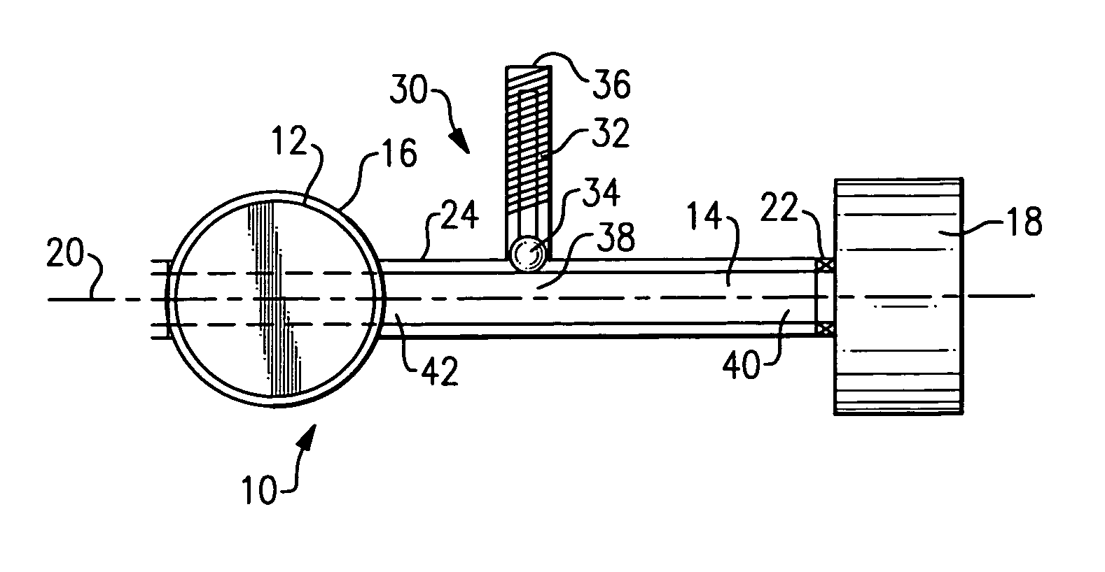 Side loaded valve assembly