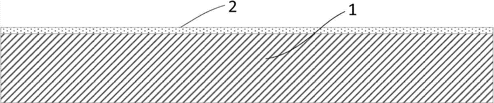 Salient point structure for preventing salient point lateral etching and forming method